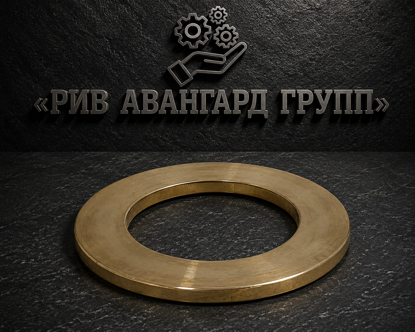 Диск подшипника смесителя (бронз.)