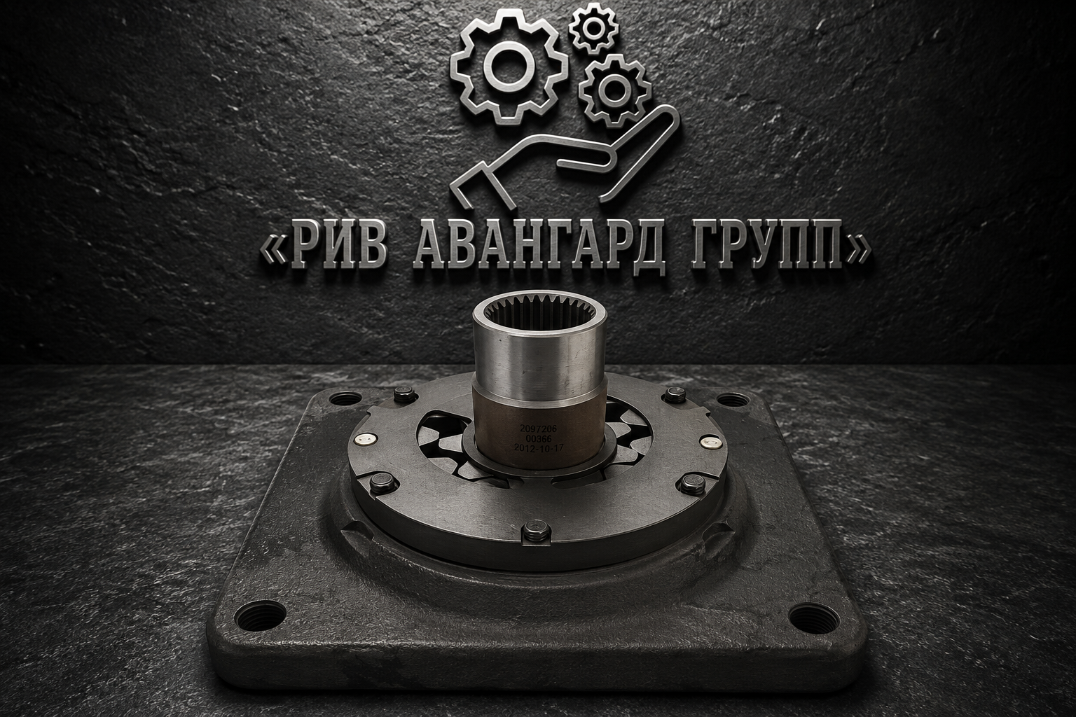 242945004 Нагнетательный гидронасос SAE-E для PUTZMEISTER