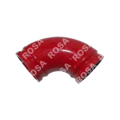 Угол бетоновода DN125*R190,5*90 двухслойный (повышенной прочности)
