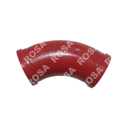 Угол бетоновода DN125*R232*60 двухслойный