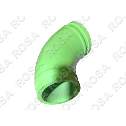 Угол бетоновода Zoomlion DN125*R232*60 двухслойный