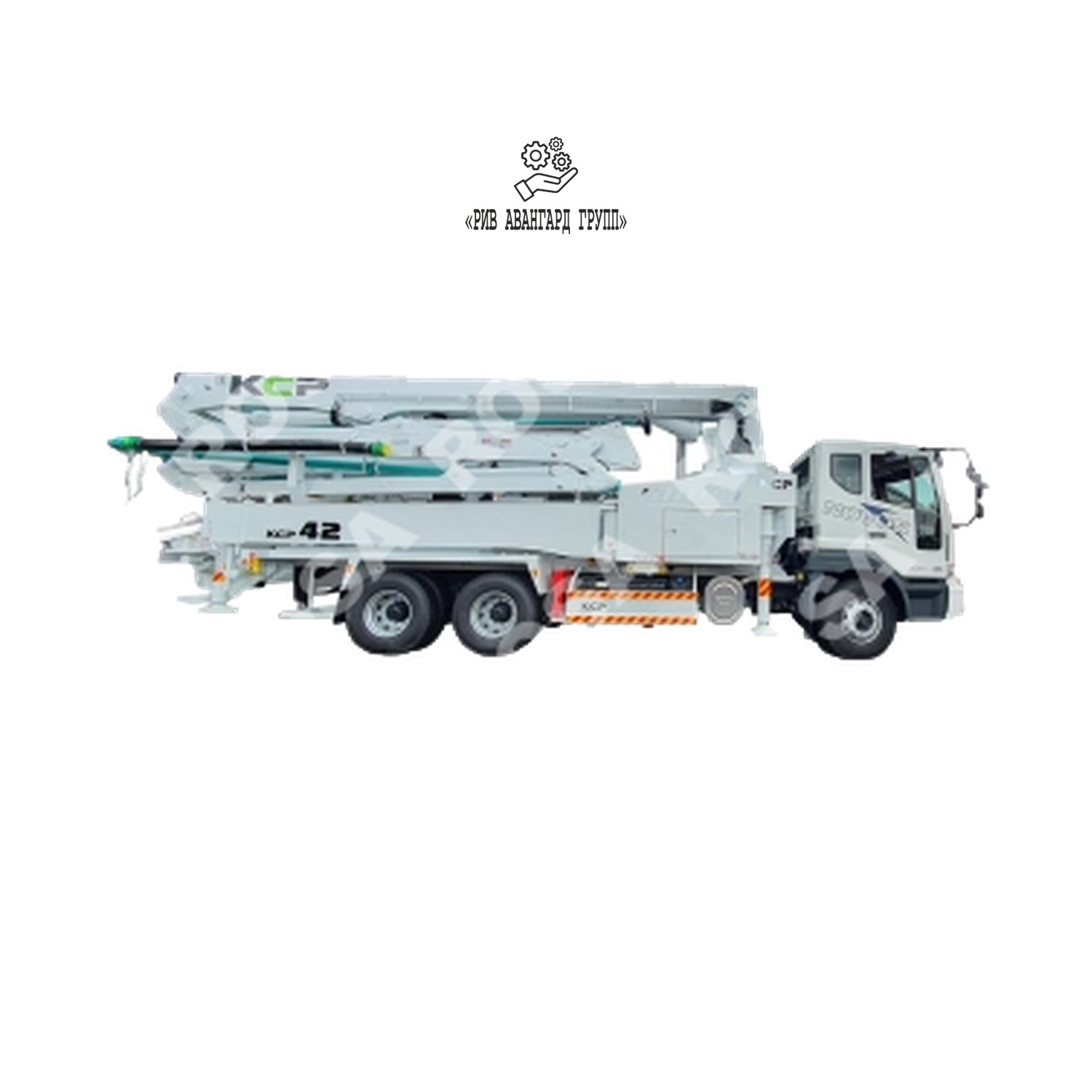 Автобетононасос KCP 37ZX5170 на шасси DAEWOO NOVUS CL7M3 6x4