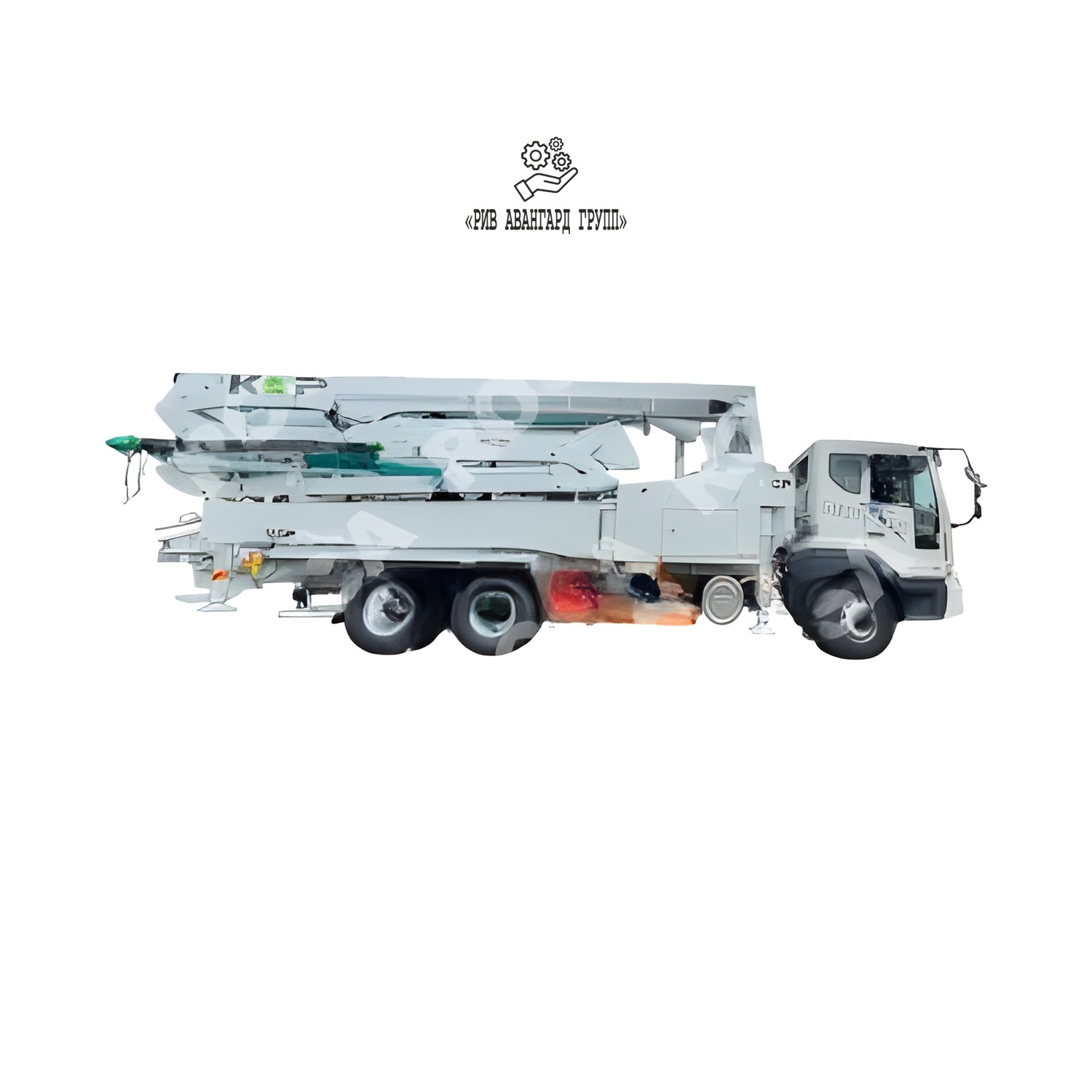 Автобетононасос KCP 40ZX5170 на шасси DAEWOO NOVUS CL4D3 6x4