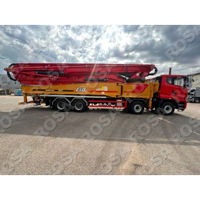 Автобетононасос Sany SYG5450THB 560C-10 (56 метров) на шасси Sany SYM 5460 8x4