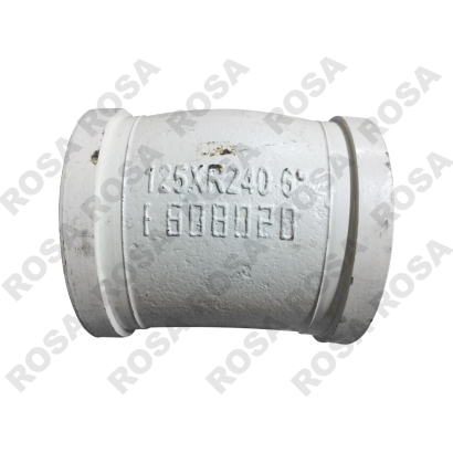 Угол бетоновода (колено) Zoomlion DN125*R240*6 001693302A1501000