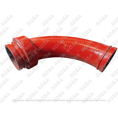 Угол бетоновода (колено, поворот) DN125*R350*90