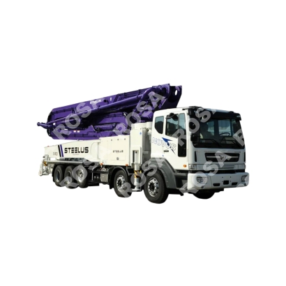 Автобетононасос на шасси DAEWOO NOVUS CT9C8 8x4 STEELUS SPT53RZ5 (+ ось)
