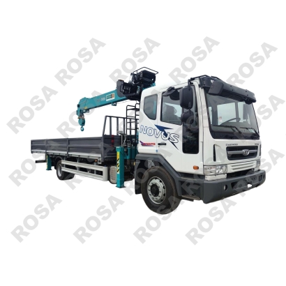 Бортовой с КМУ на шасси DAEWOO NOVUS CC6CT 4x2 - Hyundai Everdigm 7016L