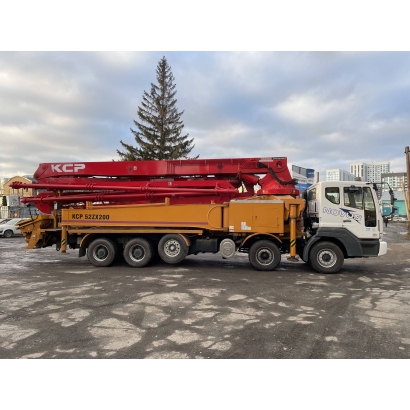 Автобетононасос KCP 48ZX170 (2005 г.) на шасси DAEWOO 8x4 (+ ось) (Новосибирск)