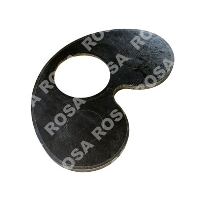 Шиберная плита для XCMG DN260 155300041 (Rock-шибер) (усиленный металл)