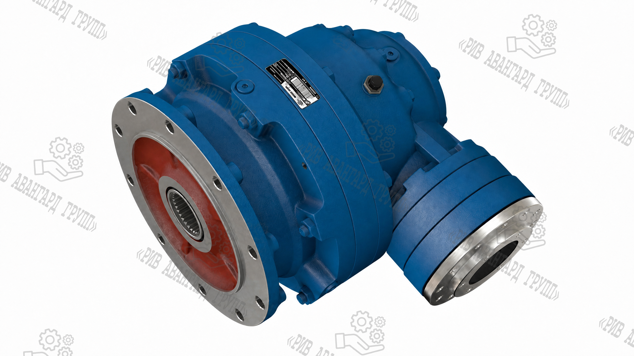 Редуктор левый Brevini EC2090 FE 20.8 FR B3C для бетоносмесителя C.M. Costruzioni Meccaniche s.r.l. MB 1500 MB 2000 MB 2250