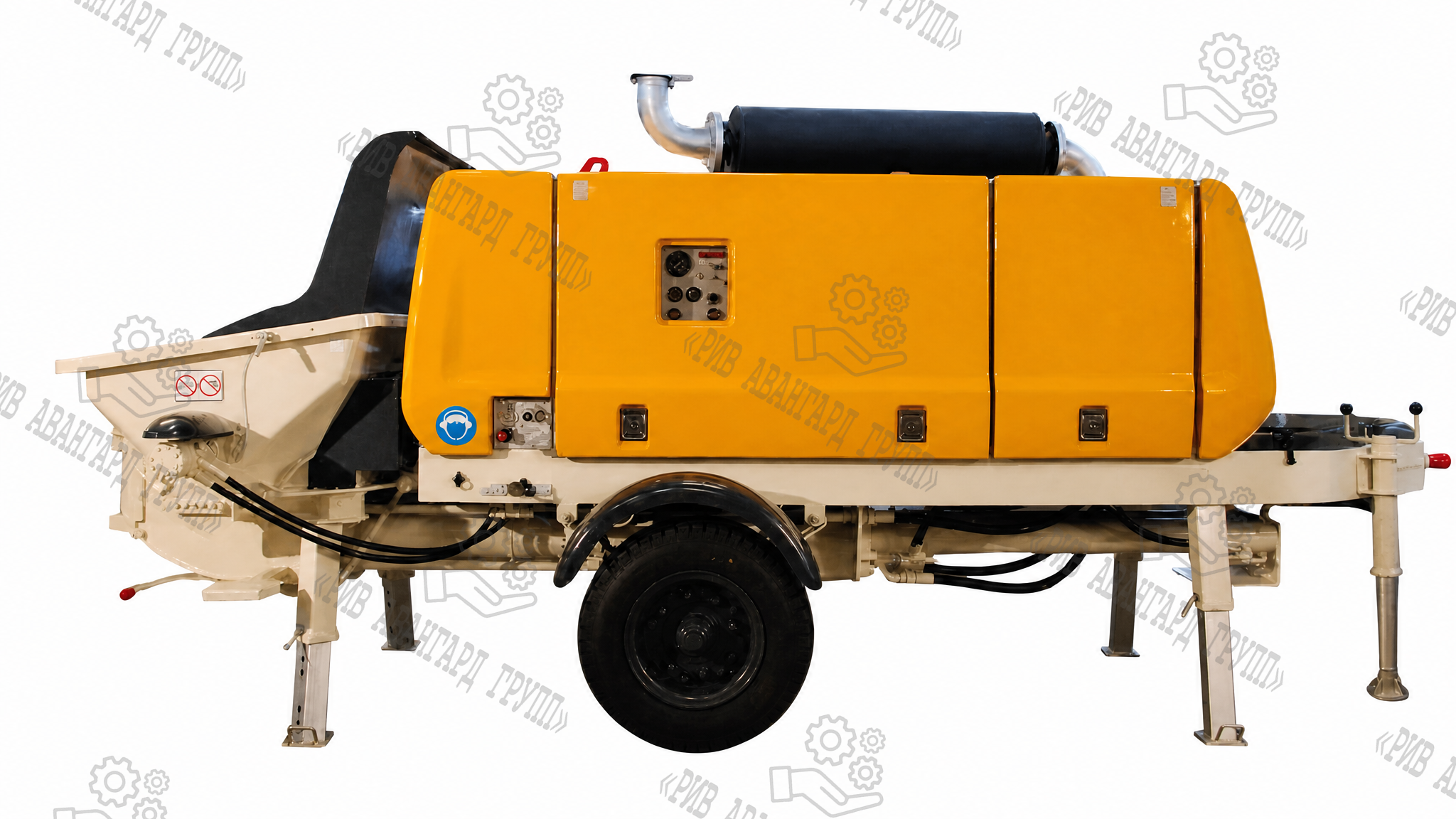 Стационарный бетононасос Aquarius 1004D Super