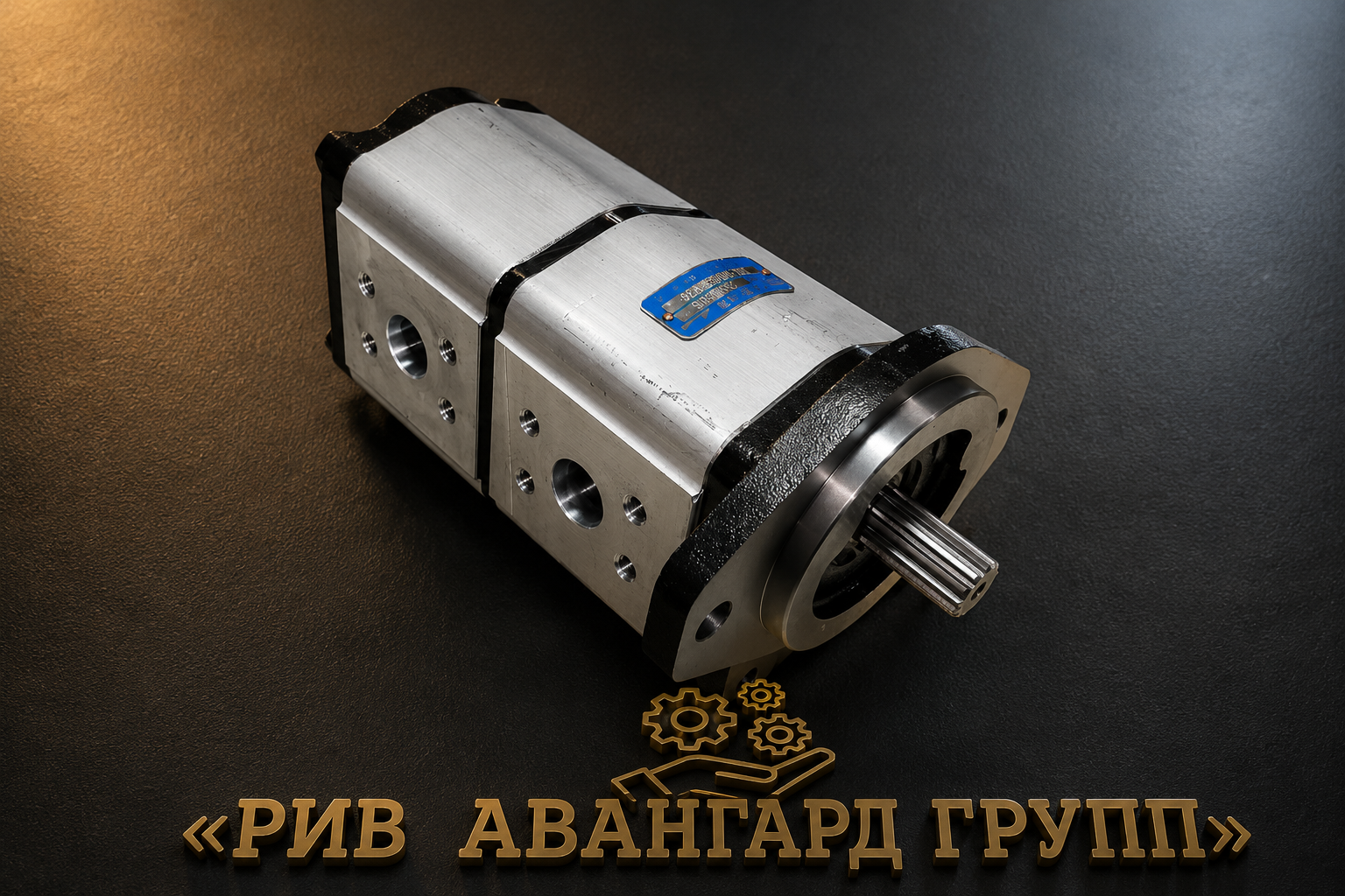 шестеренчатый Насос SANY двухсекционный 2in2out 2