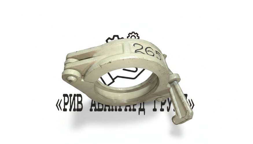 Хомут бетоновода Waitzinger DN150 (ZX) клиновой B195114 (WAI107578)